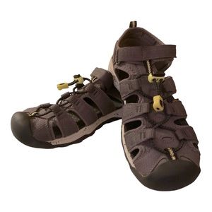 Keen Newport H2 Waterproof Outdoor Sandals Gray and Yellow Size 5